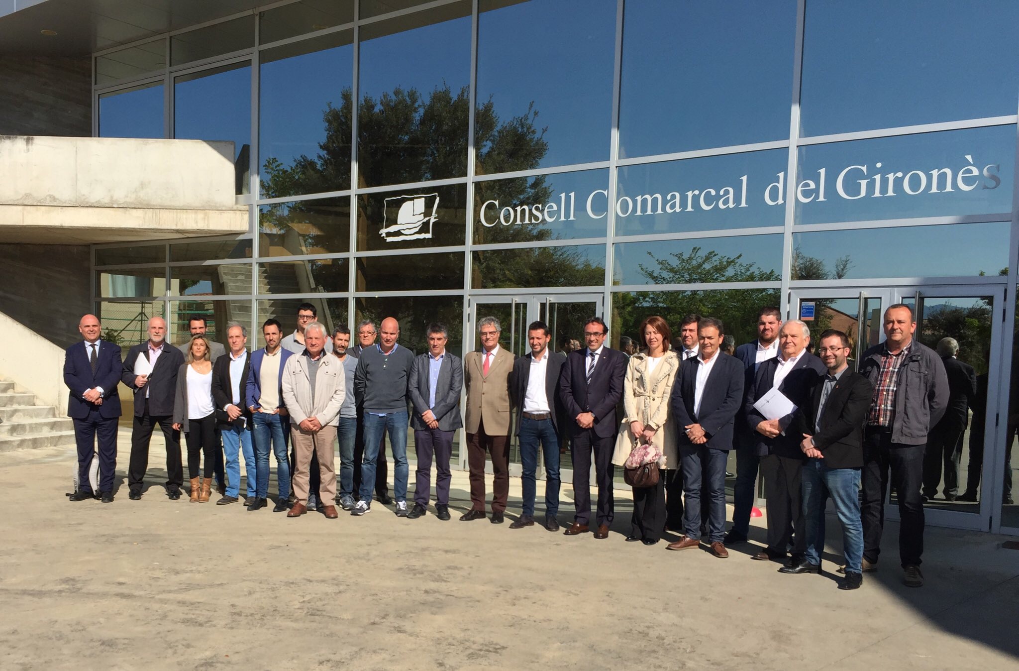 Trobada alcaldes amb conseller Rull Trobada alcaldes amb conseller Rull
