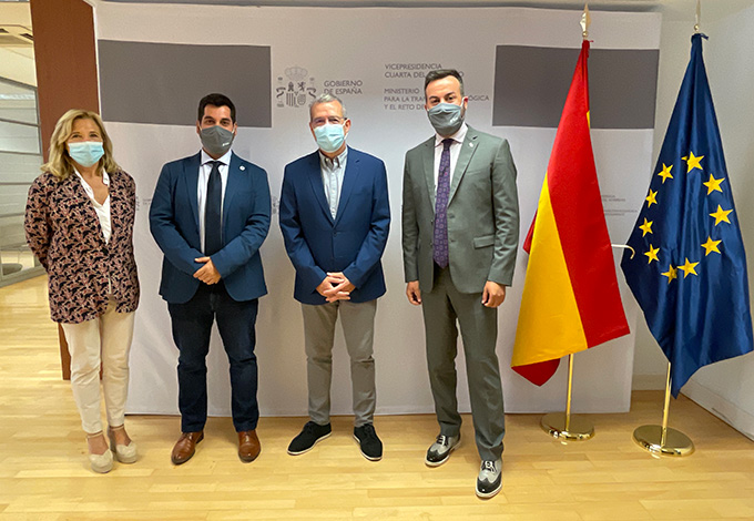 Reunió amb el secretari general de Reto Demográfico, Paco Boya